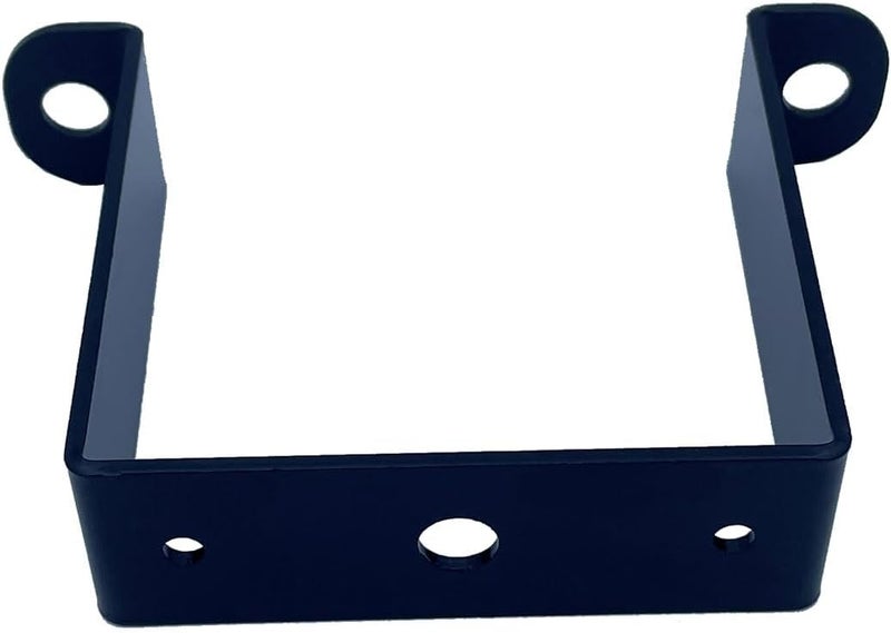 Jouray 6 PCS 3x3" Square Pipe Tube Strap Clamps,3 inch metal u shaped bracket, steel u clamp bracket for mounting,Powder Coated Black - Image 5